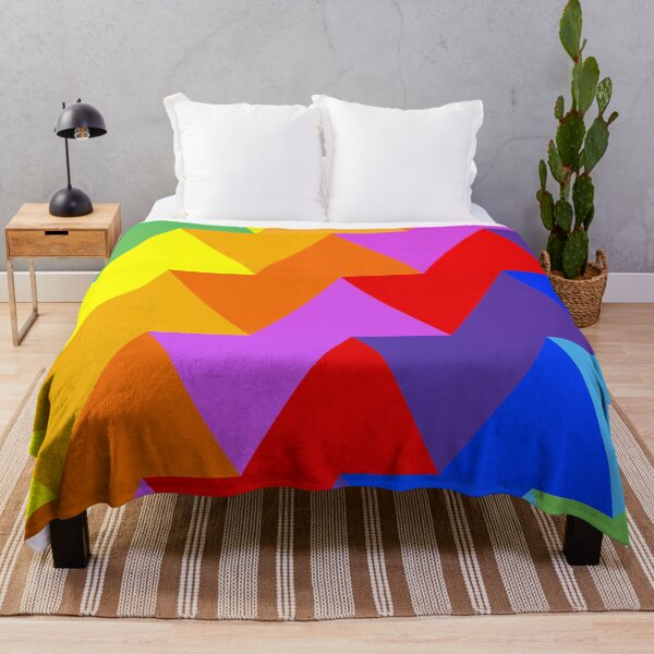 Item preview, Color Shifting Triangle Artistic Pattern Design designed and sold by signshirtz.