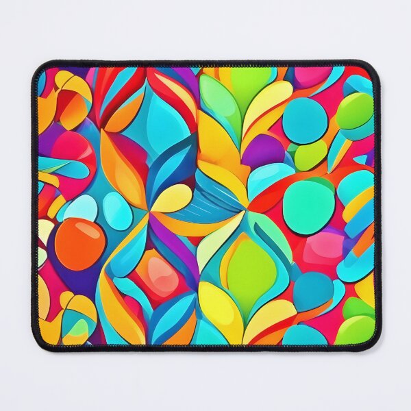 Item preview, Vibrant Abstract Floral Explosion designed and sold by Health And Fitness Posts e-Store.