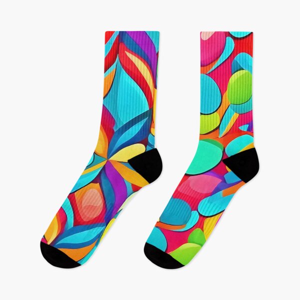 Item preview, Vibrant Abstract Floral Explosion designed and sold by Health And Fitness Posts e-Store.
