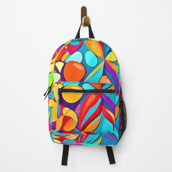 Item preview, Vibrant Abstract Floral Explosion designed and sold by Health And Fitness Posts e-Store.