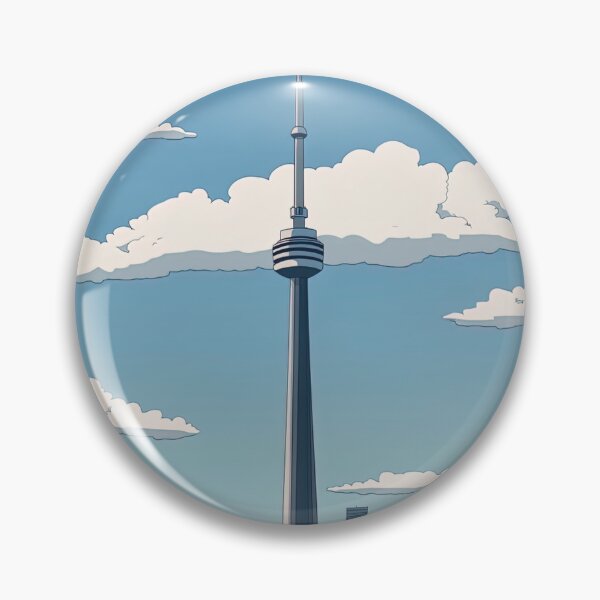 Item preview, CN Tower | Anime style designed and sold by ComicsFactory.