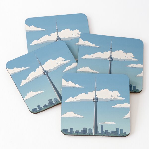 Item preview, CN Tower | Anime style designed and sold by ComicsFactory.