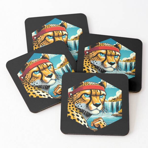 Item preview, Frowning Cheetah designed and sold by AbsoluteA.