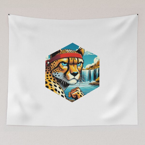 Item preview, Frowning Cheetah designed and sold by AbsoluteA.