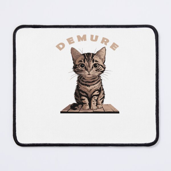 Item preview, demure cat designed and sold by Winther-Art.