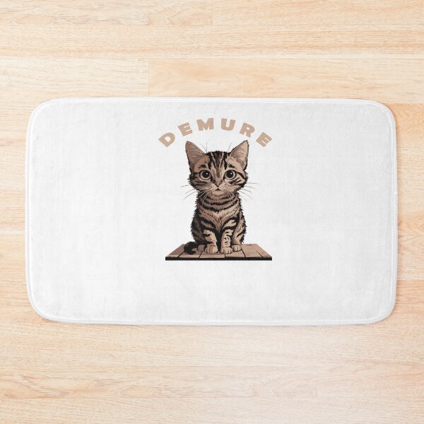 Item preview, demure cat designed and sold by Winther-Art.