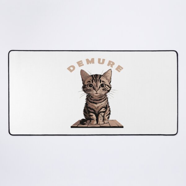 Item preview, demure cat designed and sold by Winther-Art.