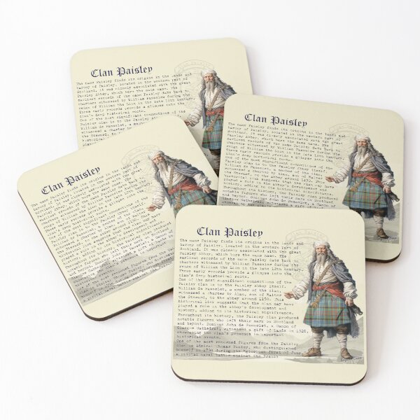 Item preview, Clan Paisley Scottish Clan History  designed and sold by BagTown Clans.