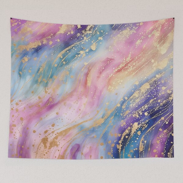 Item preview, Glittering Watercolor Brushstroke Pattern #1 designed and sold by NatureSight.