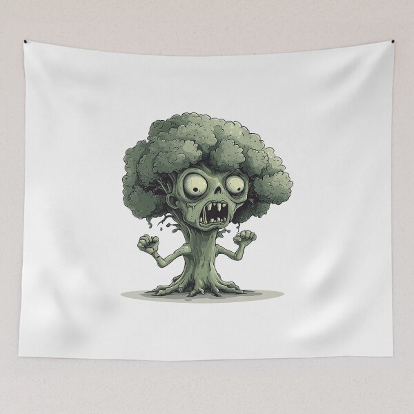 Item preview, Zombie Broccoli designed and sold by NeoParadis.