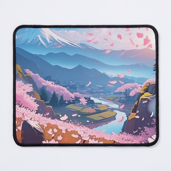Item preview, Nature's Ethereal Embrace: A Cherry Blossom Reverie designed and sold by aniscapes.