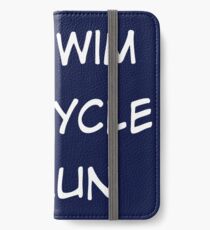 Triathlon iPhone Wallet/Case/Skin