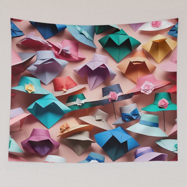 Item preview, Origami Art - Hats of Distinction: A Collection of Timeless Elegance designed and sold by ArtfulFolds.
