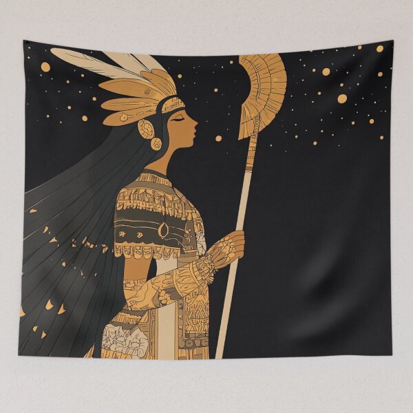 Item preview, Coatlicue, Aztec deity  | Anime style designed and sold by ComicsFactory.