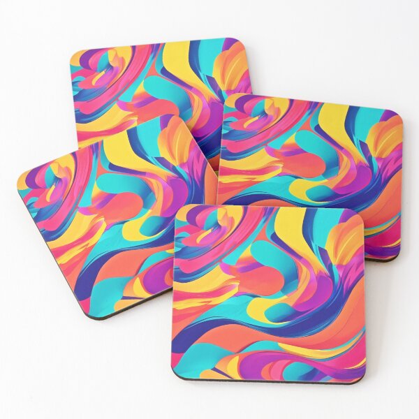 Item preview, Vibrant Swirling Abstract Art designed and sold by Health And Fitness Posts e-Store.