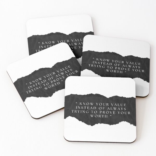 Item preview, Know Your Value Instead Instead Of Always Trying To Prove Your Worth designed and sold by FreeStyleTrend.