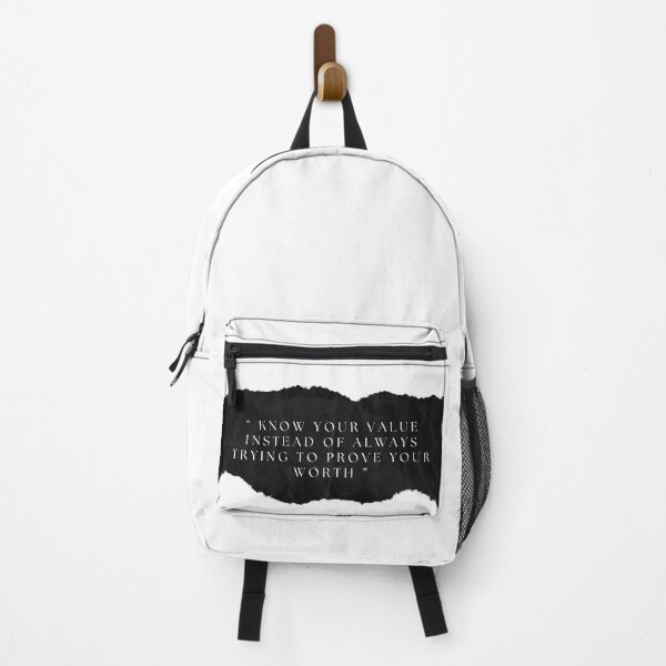 Item preview, Know Your Value Instead Instead Of Always Trying To Prove Your Worth designed and sold by FreeStyleTrend.