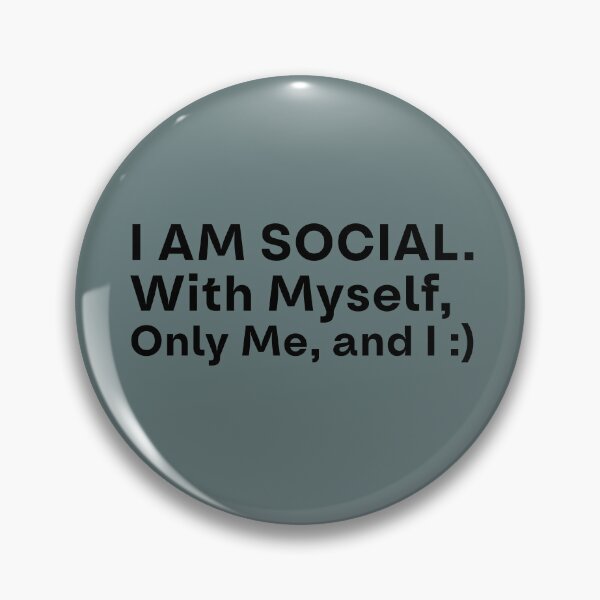Aperçu de l'œuvre Social avec moi-même, seulement moi et moi créée et vendue par Plant On Demand.