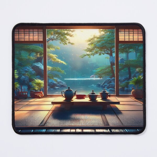 Item preview, An Ethereal Tatami Retreat designed and sold by aniscapes.