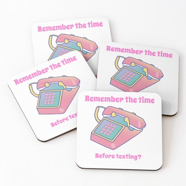 Item preview, Remember the time,Before texting? T-shirt  designed and sold by Akira-closet.