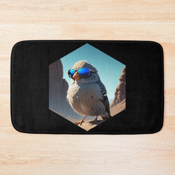 Item preview, Finch with Sunglasses designed and sold by AbsoluteA.