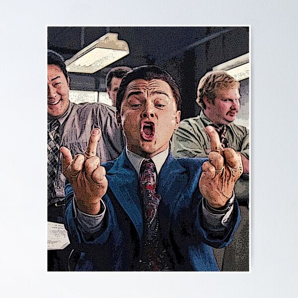 Item preview, Jordan Belfort f you designed and sold by dmcastillo79.