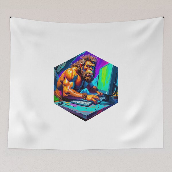 Item preview, Caveman Tech designed and sold by AbsoluteA.