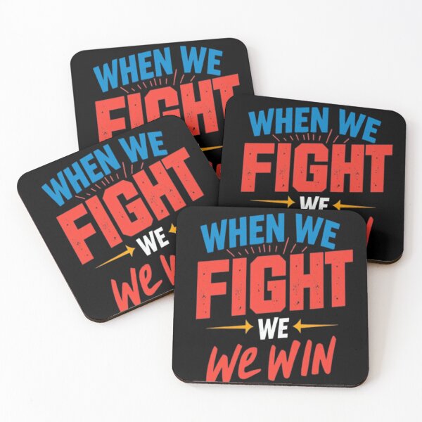 Item preview, When we fight we win Kamala Harris  Classic T-Shirt designed and sold by ColorsSoul ⭐️⭐️⭐️⭐️⭐️.