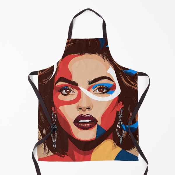 Item preview, Bohemian Woman Pop Art T-Shirt - Vibrant Digital Portrait Design designed and sold by paulo silveira.