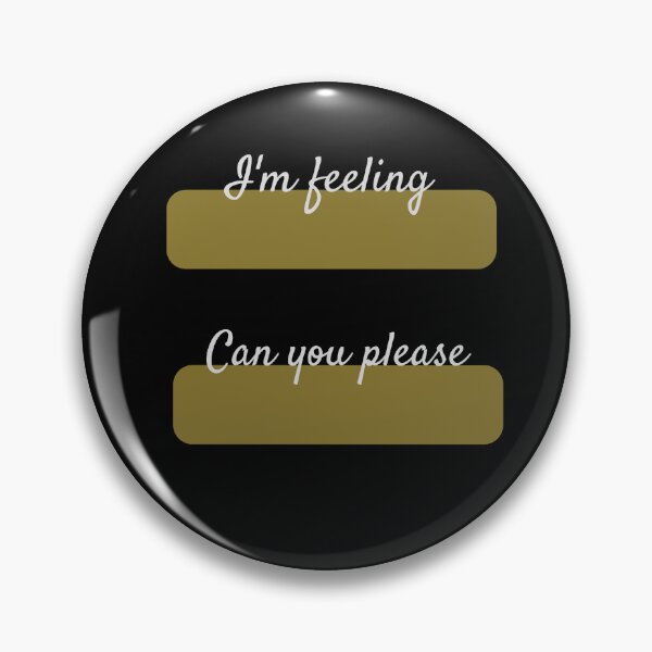 Item preview, All Emotions Are Valid!  (Gold Fill in the blank Custom self expression) designed and sold by WayToResilience.