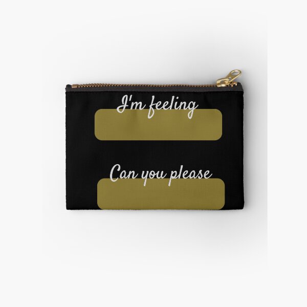 Item preview, All Emotions Are Valid!  (Gold Fill in the blank Custom self expression) designed and sold by WayToResilience.