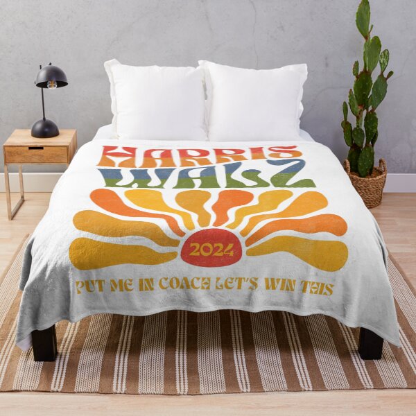 Item preview, Put Me In Coach Let’s Win This Boho Aesthetic Harris Waltz 2024 designed and sold by ivotee.