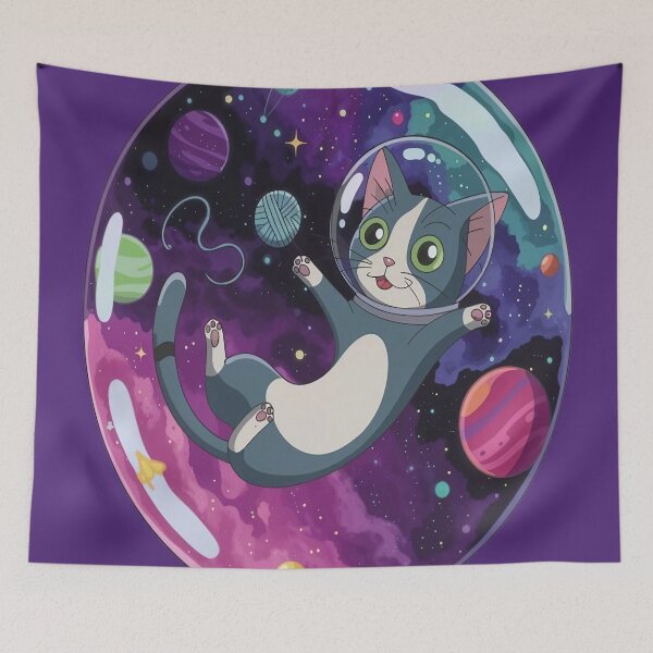 Item preview, Cosmic Space Cat designed and sold by ChristCentered.