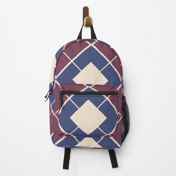 Item preview, classic Argyle pattern Design featuring traditional diamond shapes with crisscrossing line designed and sold by HEMRO.