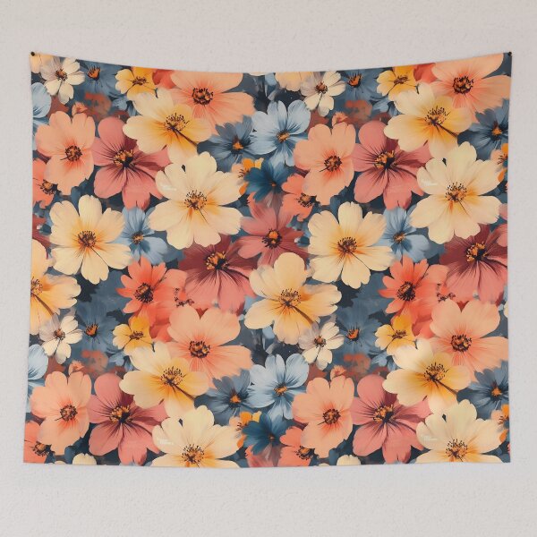 Item preview, Colorful Indie Floral Seamless Pattern designed and sold by VoyteksDesigns.