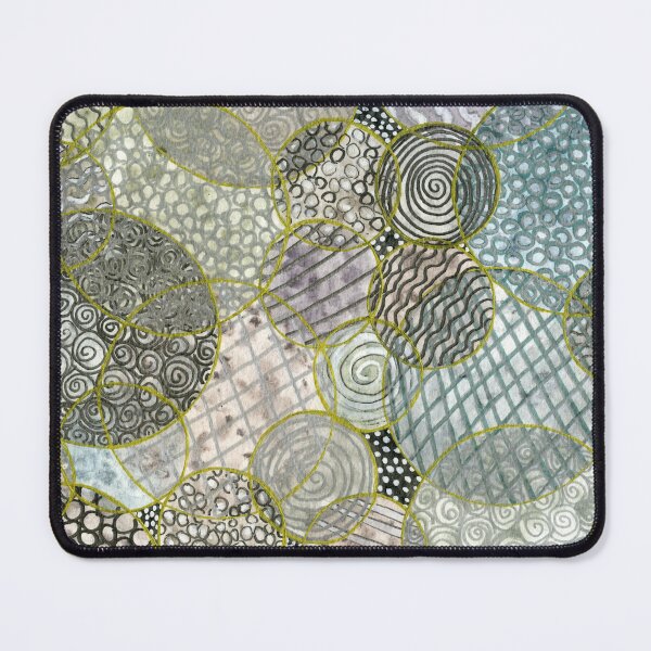 Item preview, Abstract Patterned Circles in Metallic and Earth Tones designed and sold by LymphomaLass.