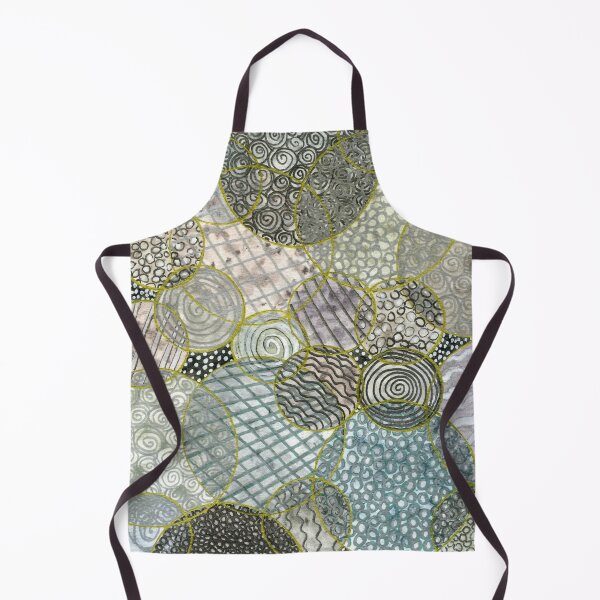 Item preview, Abstract Patterned Circles in Metallic and Earth Tones designed and sold by LymphomaLass.