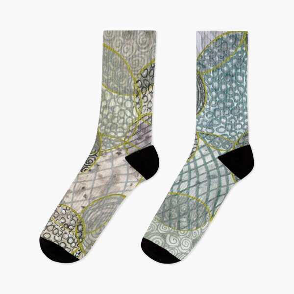 Item preview, Abstract Patterned Circles in Metallic and Earth Tones designed and sold by LymphomaLass.