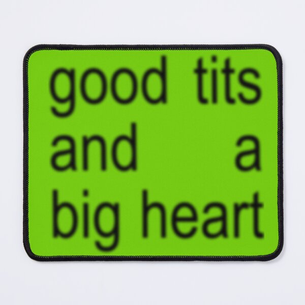 Item preview, Good Tits and a Big Heart Renee Rapp Brat Design designed and sold by Jess Designs.