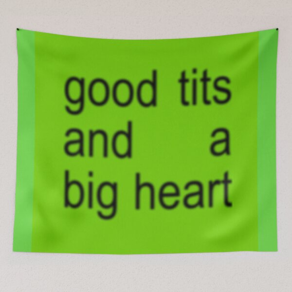 Item preview, Good Tits and a Big Heart Renee Rapp Brat Design designed and sold by Jess Designs.