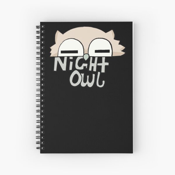 Night owl Spiral Notebook