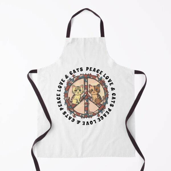 Item preview, Peace Love Cats T Shirt designed and sold by PetSafari.