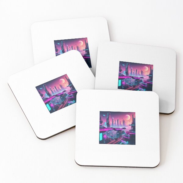Item preview, Cyberpunk Cityscape designed and sold by Fday45.