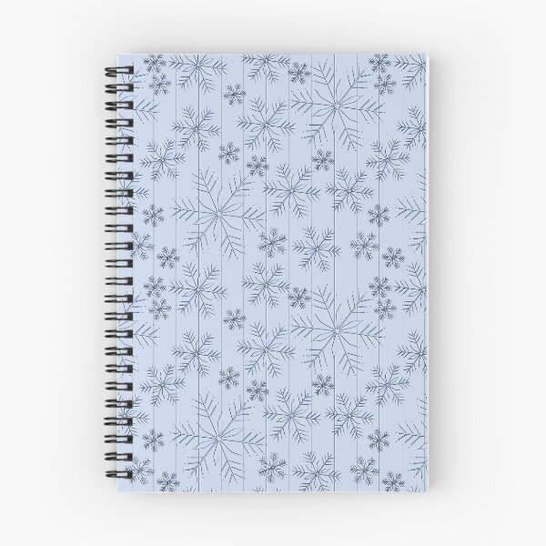 Item preview, Pastel Blue Snowflake Panel Pattern designed and sold by Artistestella.