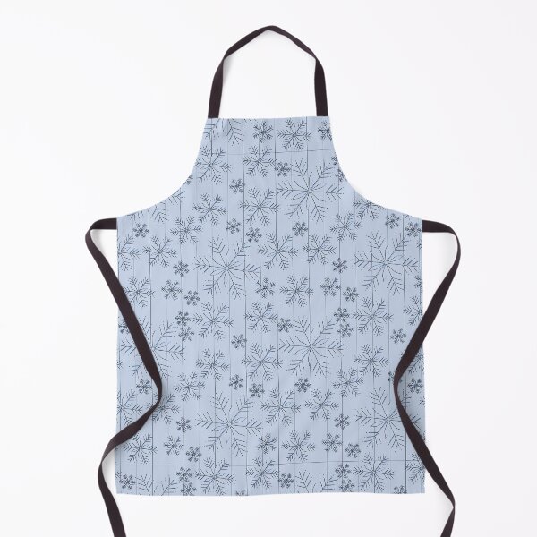 Item preview, Pastel Blue Snowflake Panel Pattern designed and sold by Artistestella.