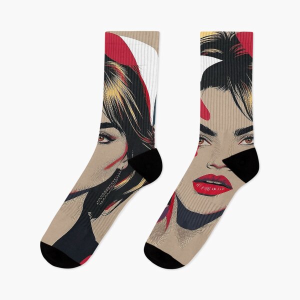 Item preview, Bohemian Woman Pop Art T-Shirt - Vibrant Digital Portrait Design designed and sold by paulo silveira.