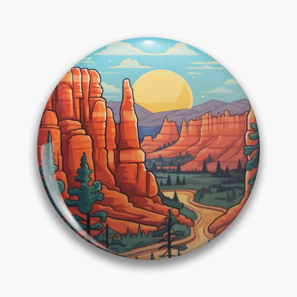 Item preview, Bryce Canyon V3, National Park Sticker, Water Bottle, Travel, Laptop, Bumper designed and sold by NAPARK.