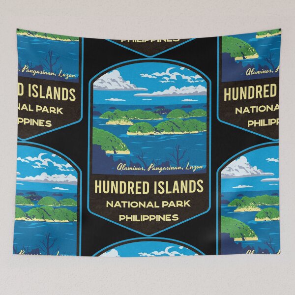Item preview, Hundred Islands National Park designed and sold by JordanHolmes.