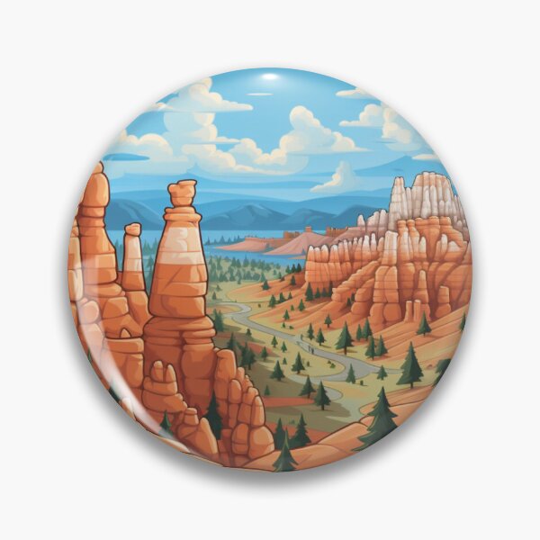 Item preview, Bryce Canyon V4, National Park Sticker, Water Bottle, Travel, Laptop, Bumper designed and sold by NAPARK.