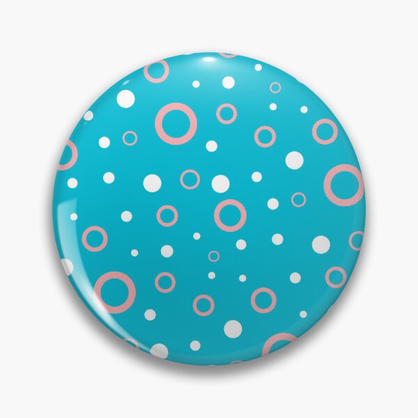 Item preview, Random Colorful Sequenced Dots Pink & Teal Bubbles  designed and sold by EvergreenMotifs.